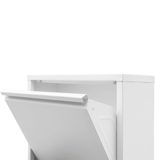 Gowoll Schuhschrank (3 Klappen Weiß)