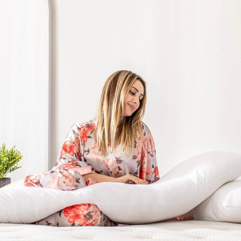 Kopfkissen, Oeko-TEX Zertifiziert Kissen, mit 100% Mikrofaser-Füllung, Waschmaschinengeeignet Schlafkissen