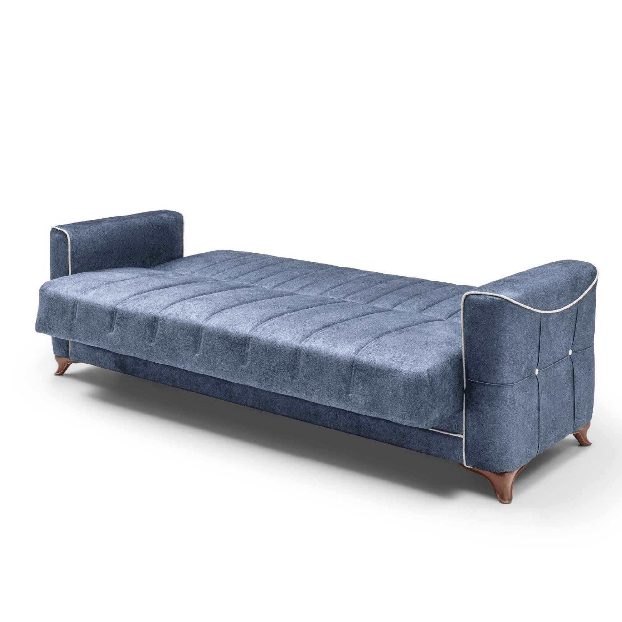 Gowoll 3-Sitzer Schlafsofa mit Schlaffunktion & Stauraum – Modell Perle