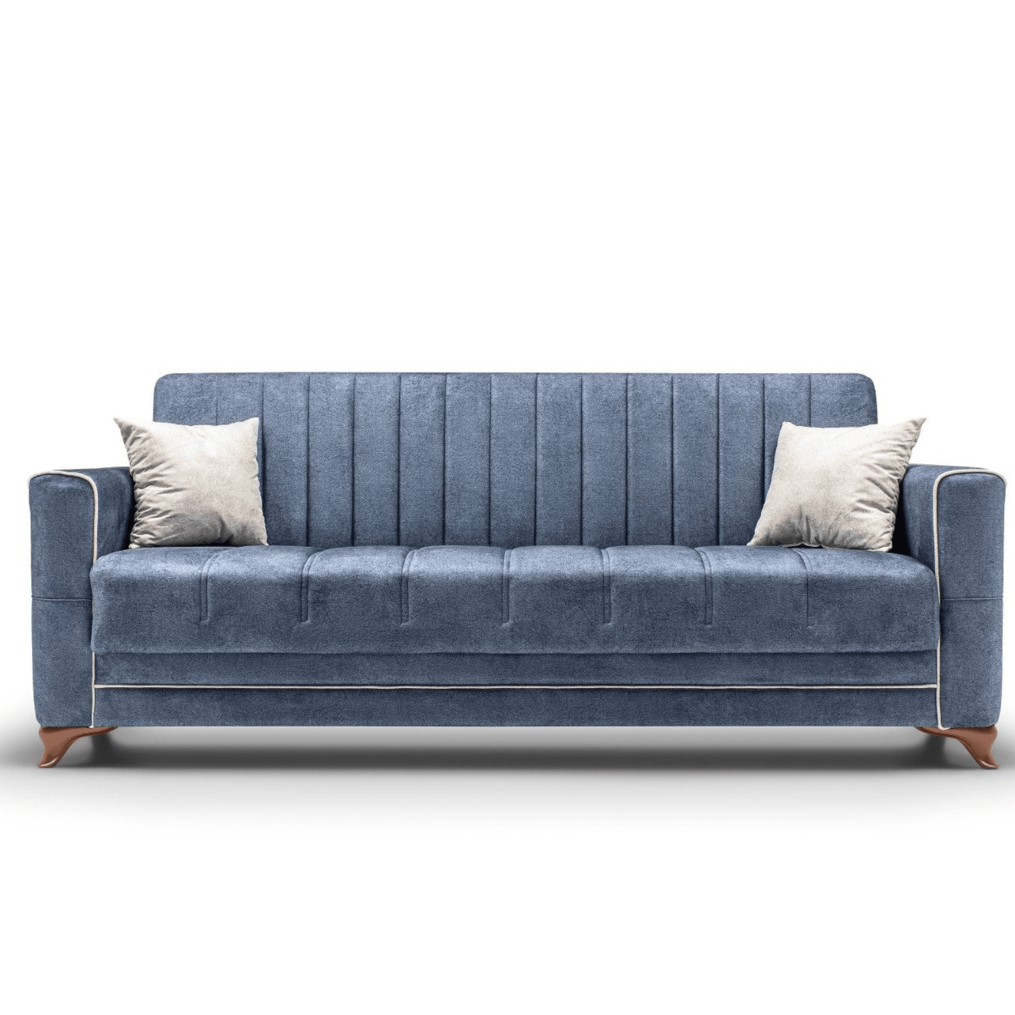 Gowoll 3-Sitzer Schlafsofa mit Schlaffunktion & Stauraum – Modell Perle