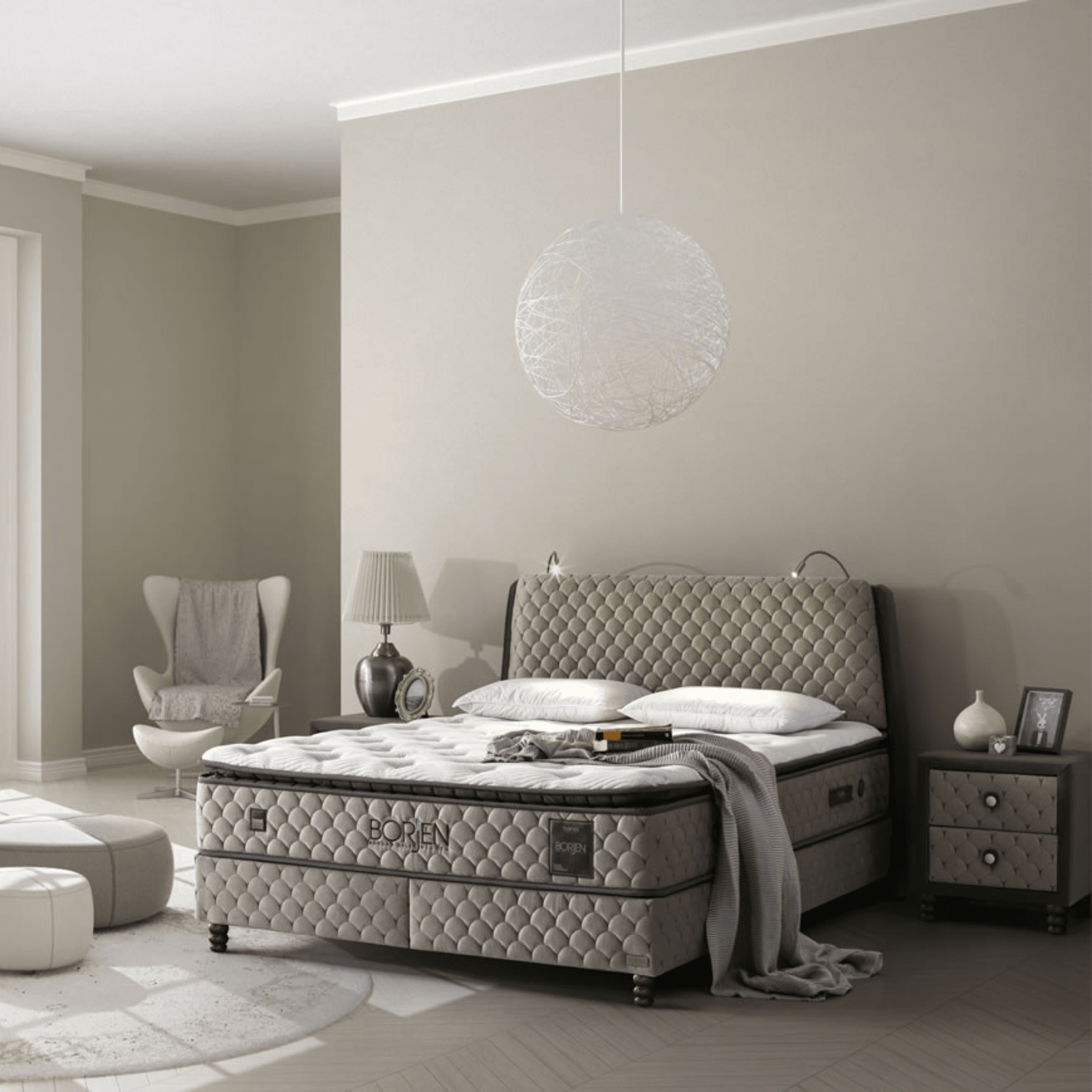 Bambi Borjen Boxspringbett Set