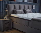 BSS BIRDYBEDD Boxspringbett Set | Matratze H3 | Box und Kopfteil
