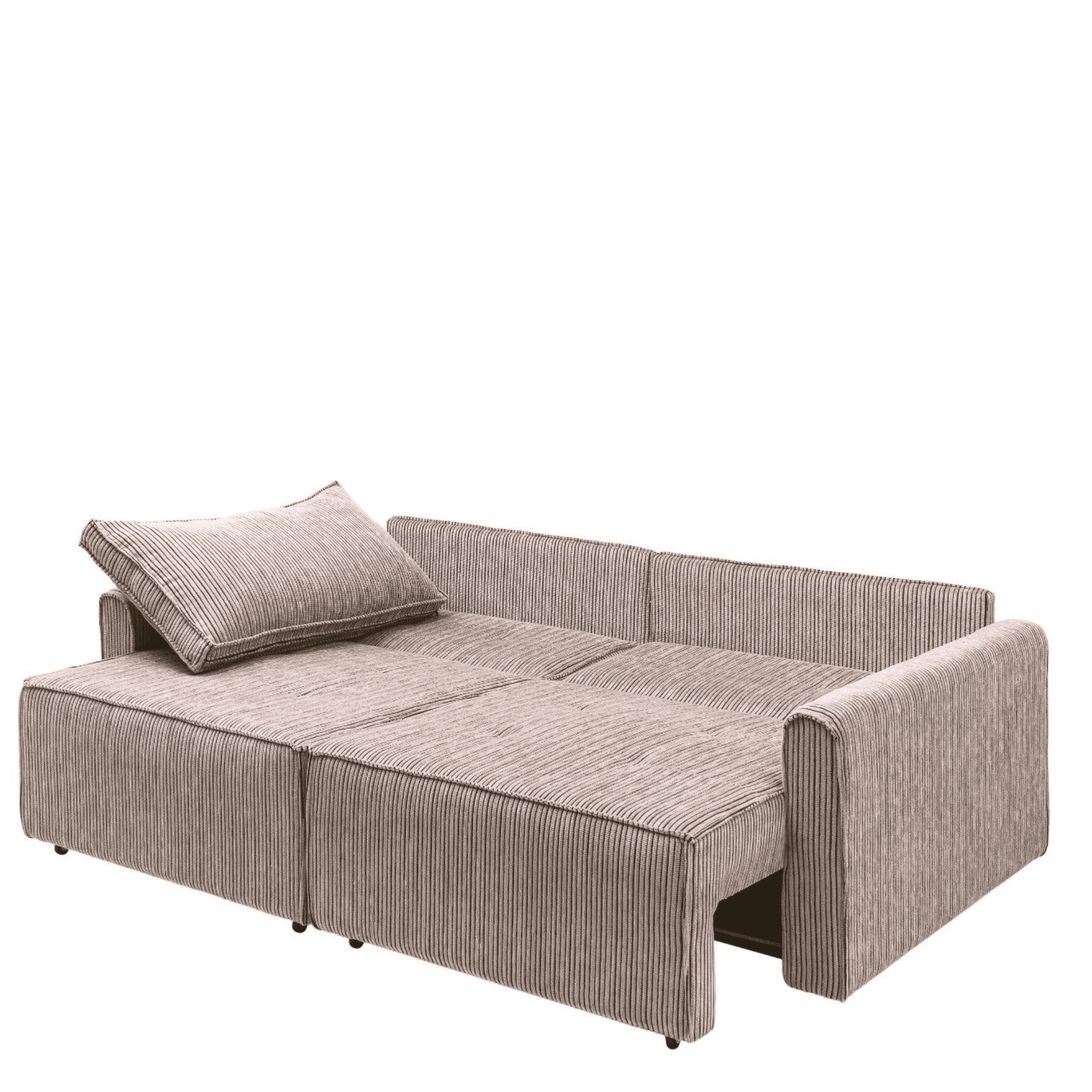 Benissa Schlafsofa 3 Sitzer mit Stauraum & Schlaffunktion | Ecksofa & Heimkino-Sofa, verstellbare Rückenlehne