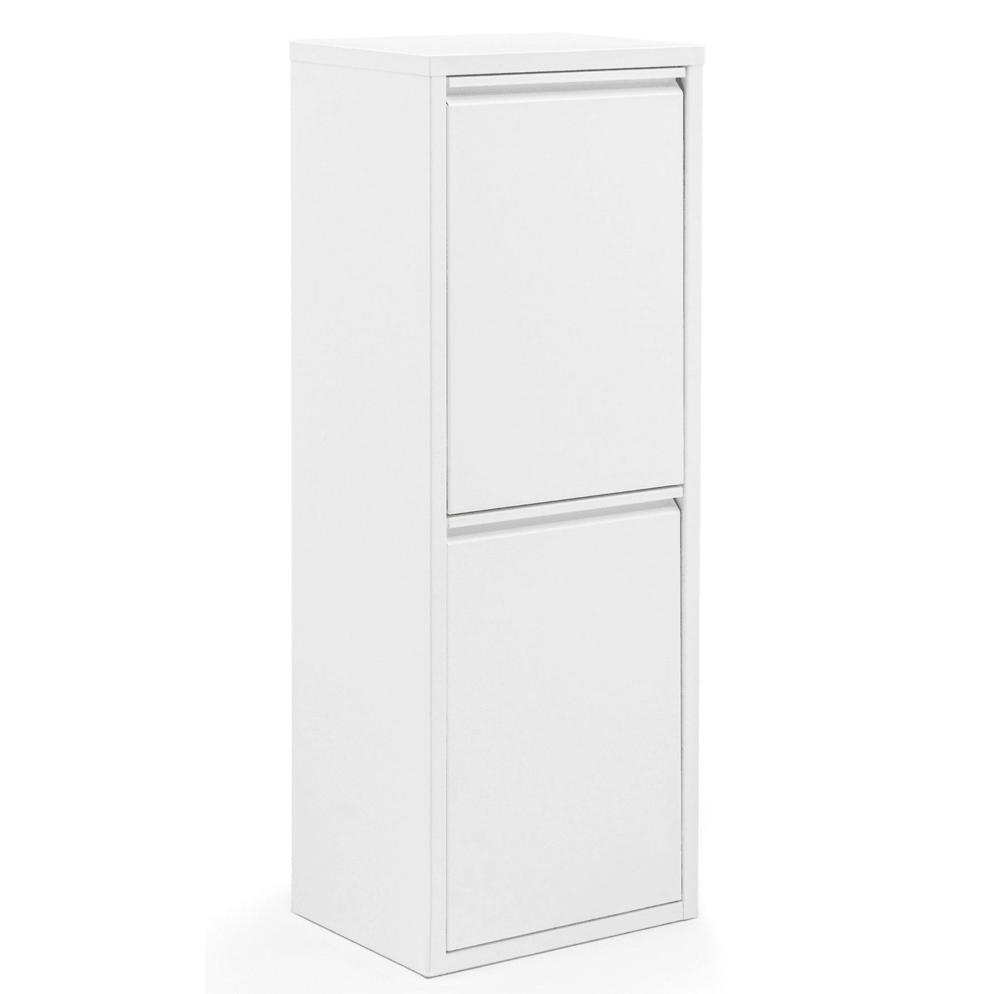 Gowoll Mülltrennsystem Mülltrennsystem 2-3-4 Fach Mülleimer Küche aus Metall Fleckenfest Wandmontage