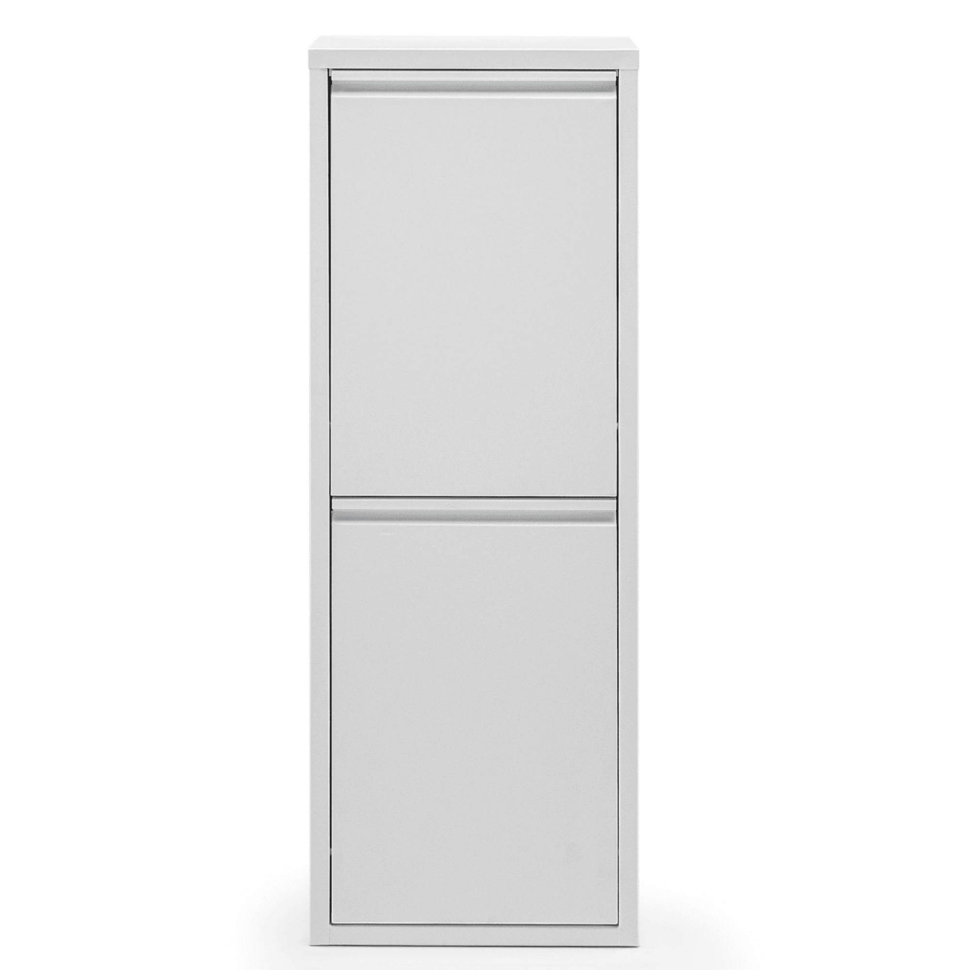 Gowoll Mülltrennsystem Mülltrennsystem 2-3-4 Fach Mülleimer Küche aus Metall Fleckenfest Wandmontage