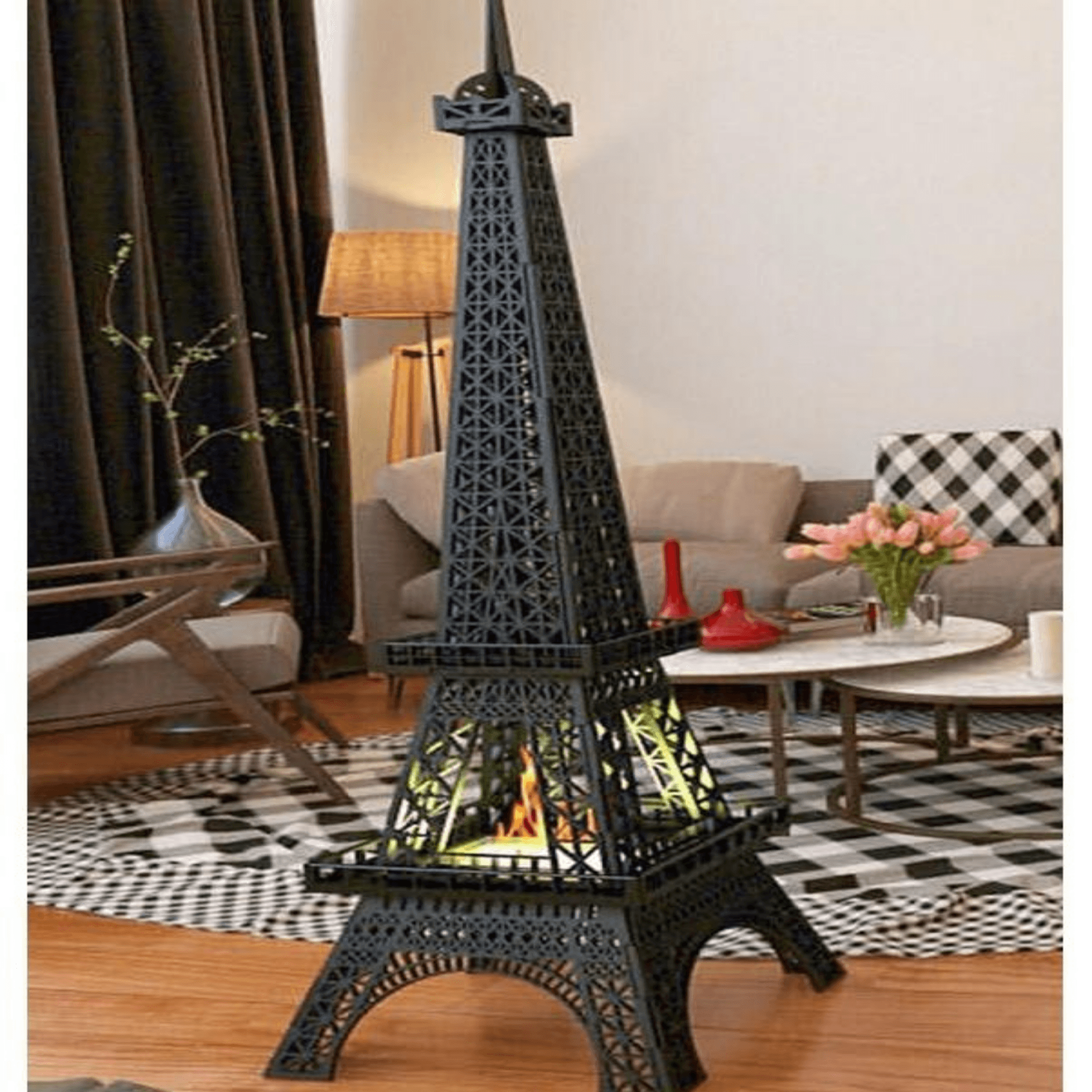 Korflame Eifelturm Tischkamin