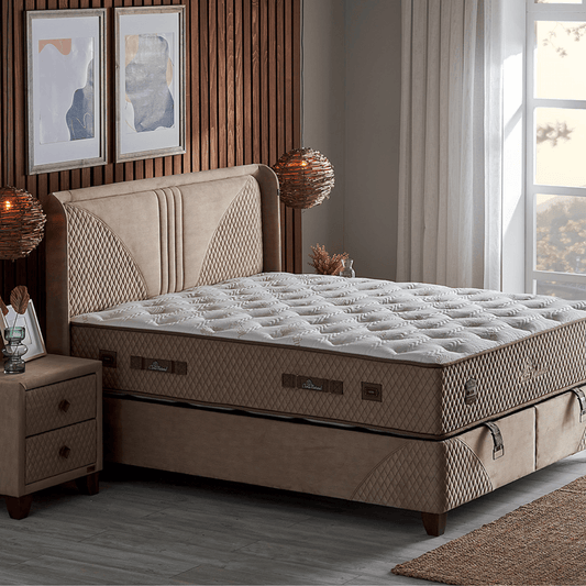 Bambi Clima Naturel Boxspringbett Schlafzimmer Set