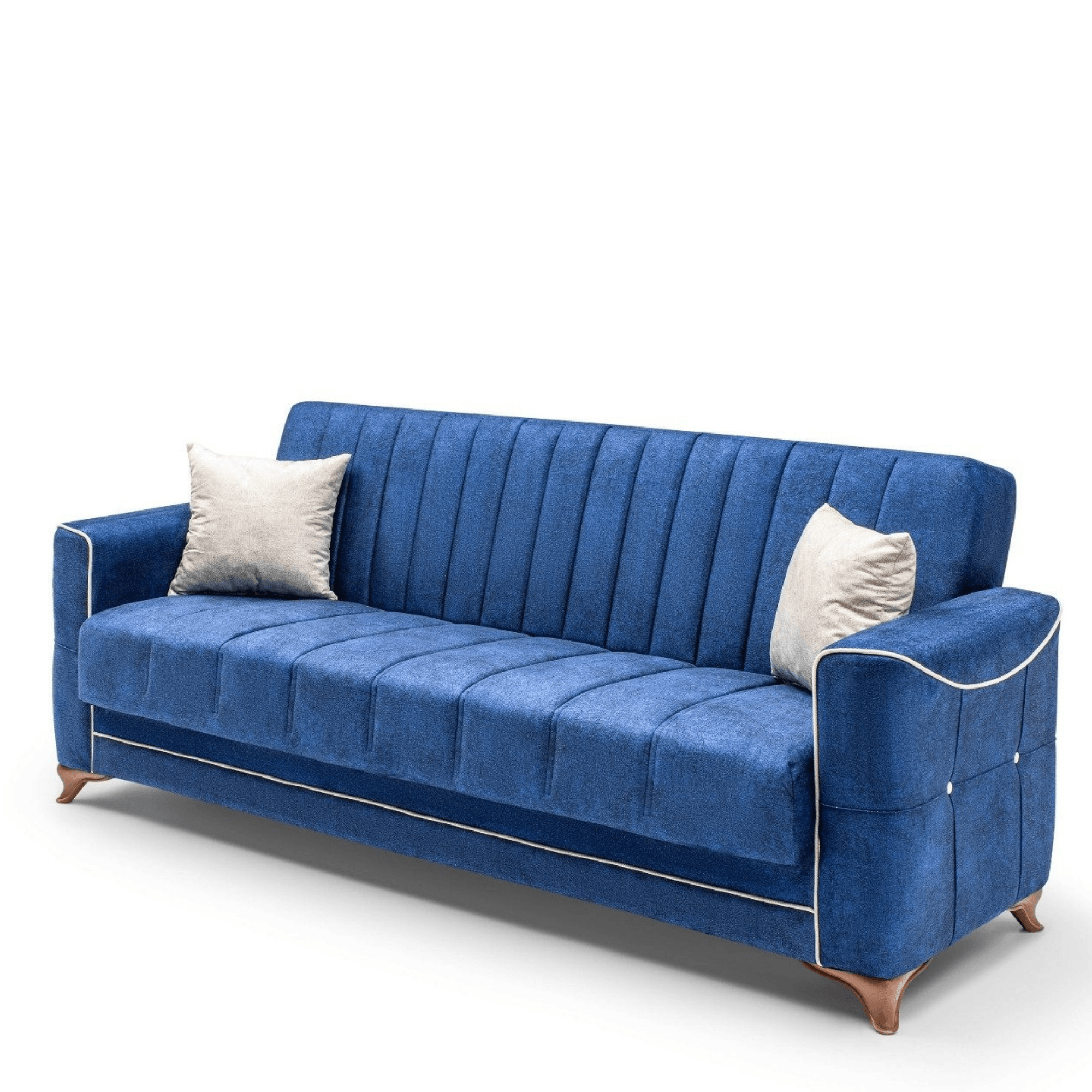 Gowoll 3-Sitzer Schlafsofa mit Schlaffunktion & Stauraum – Modell Perle