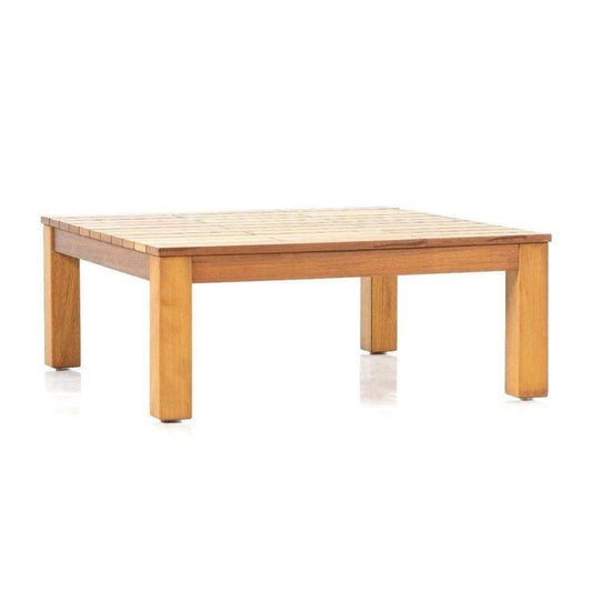 Gowoll Couchtisch Holz Wohnzimmertisch Rechtekig Langkawi Braun