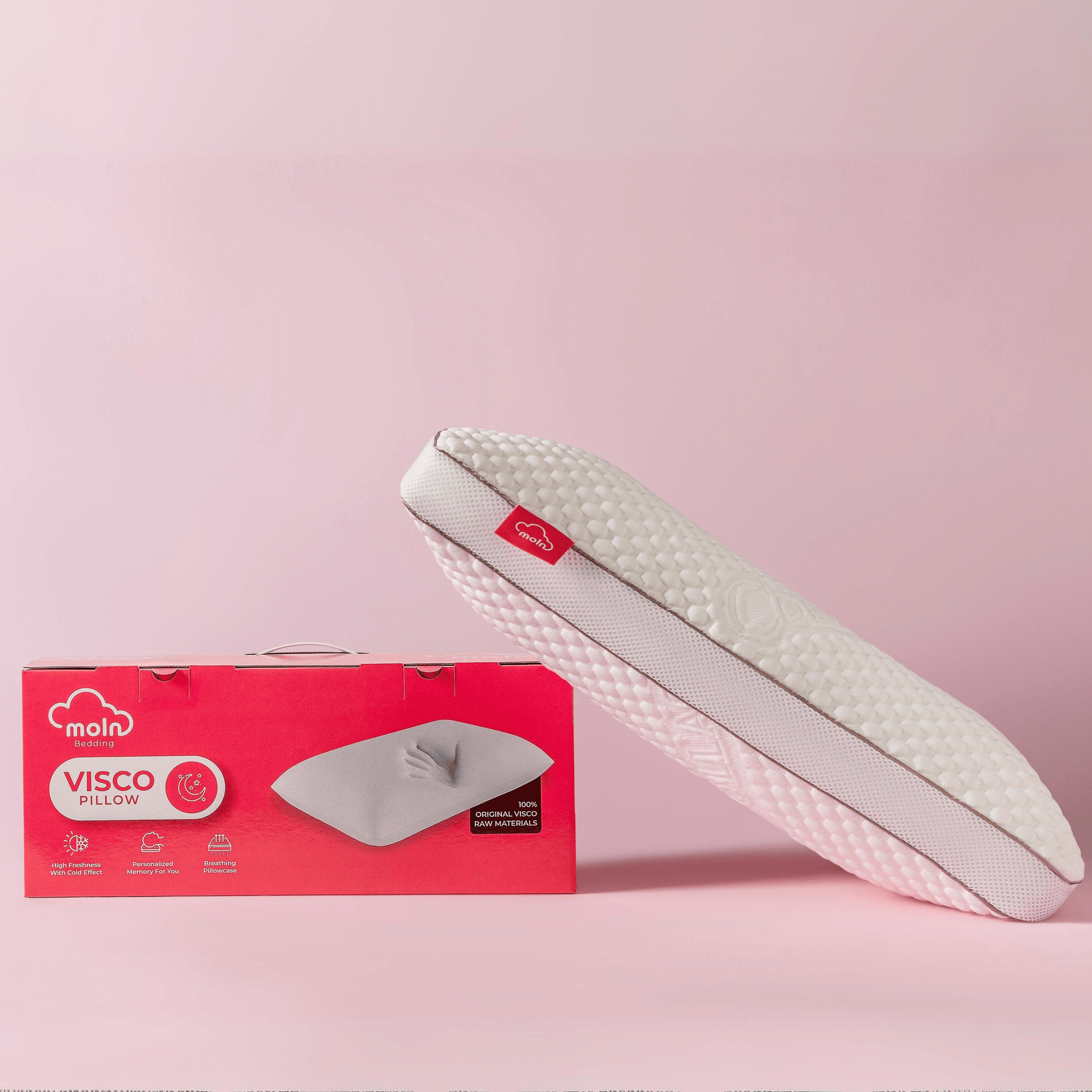 Moln Collagen Visco Kissen | 40x60 | Collagen Kopfkissen