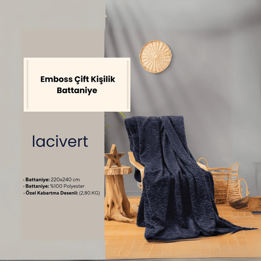 Cotton Box Emboss Doppelte Decke