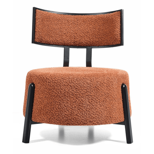 Cocktailsessel Möbel Relaxsessel mit Bequemer Schaumstoff Orange