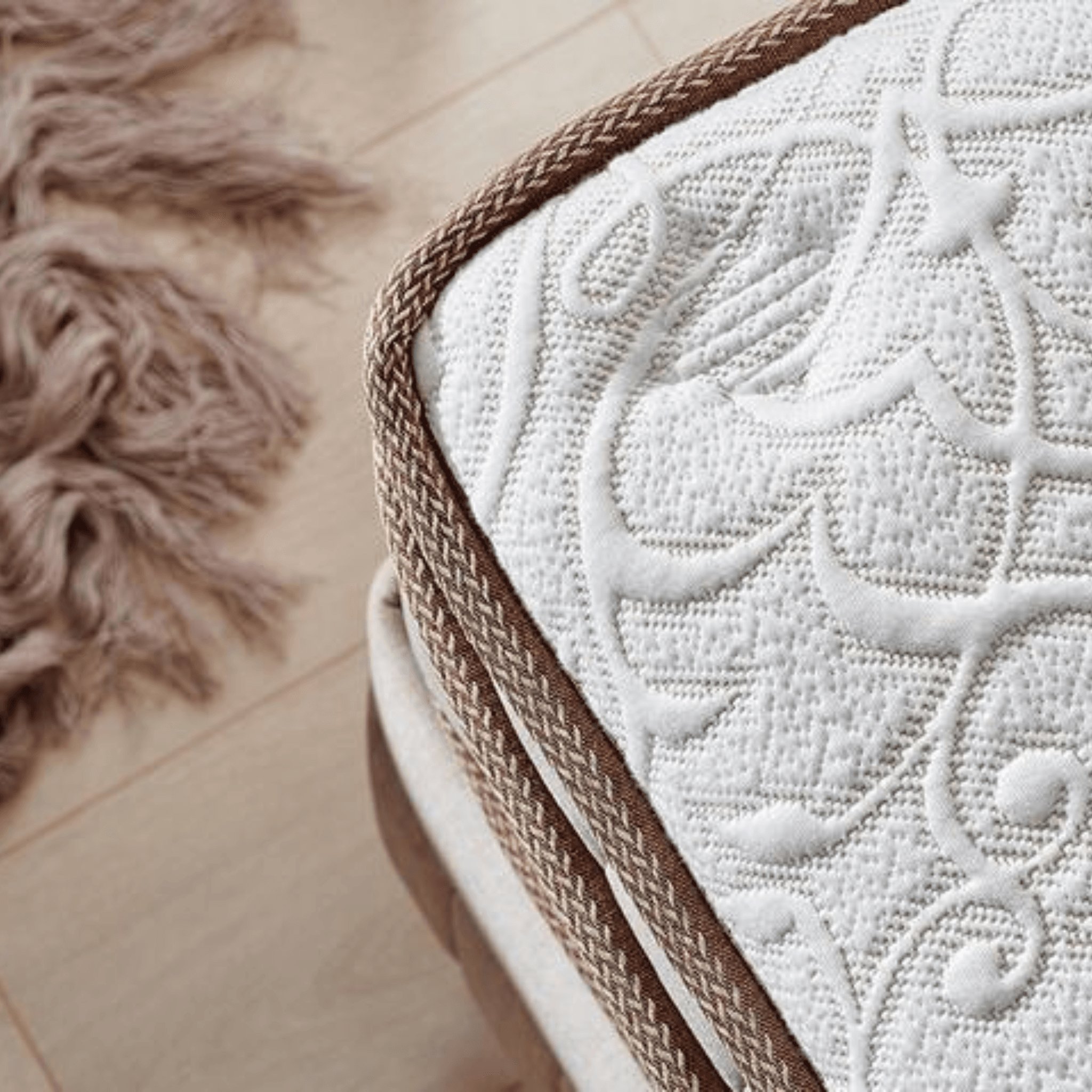 Bambi Kapok Naturel Boxspringbett Funktionsbett mit Bettkasten Boxspringbett 180x200 - 90x200