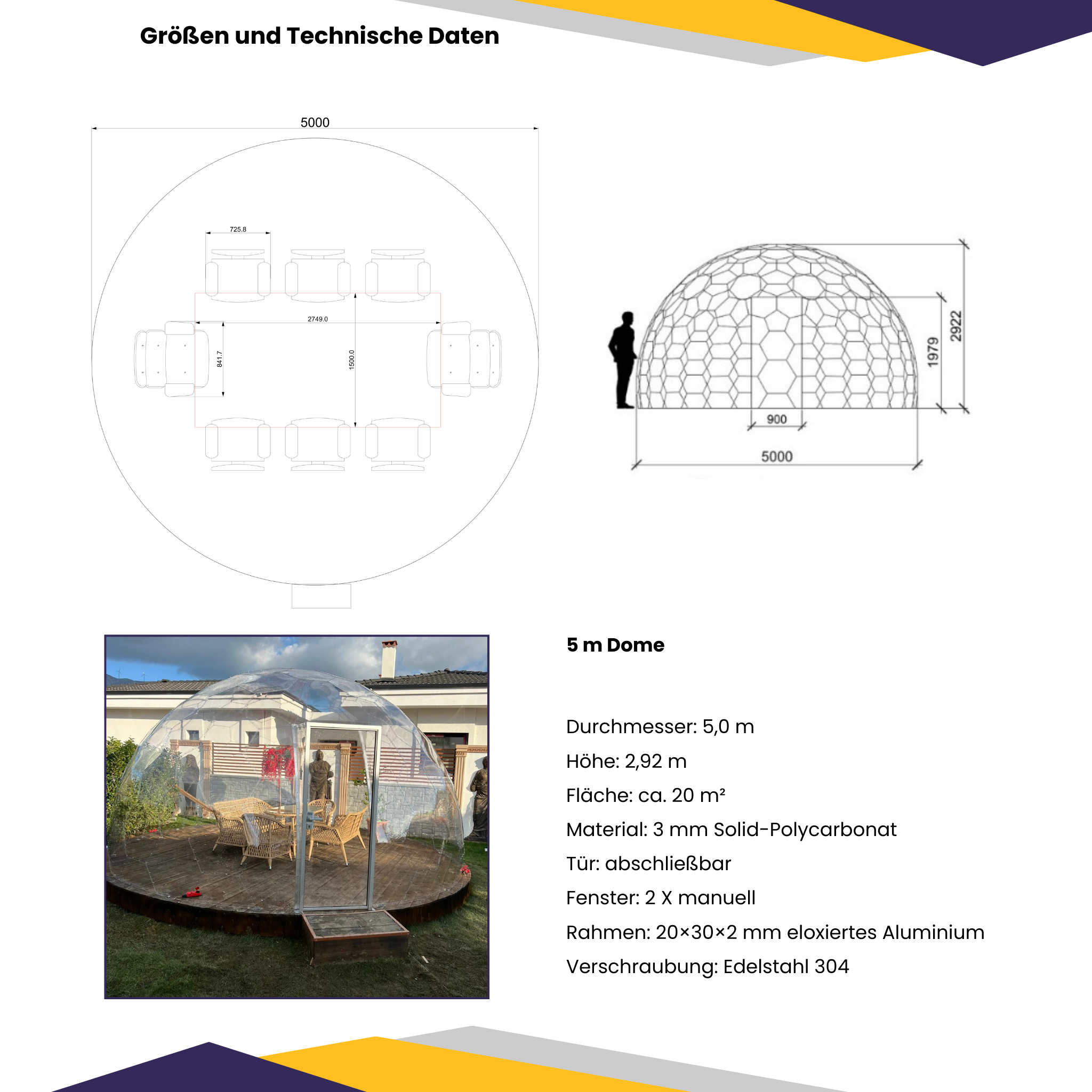 Gowoll Garten-Kuppel