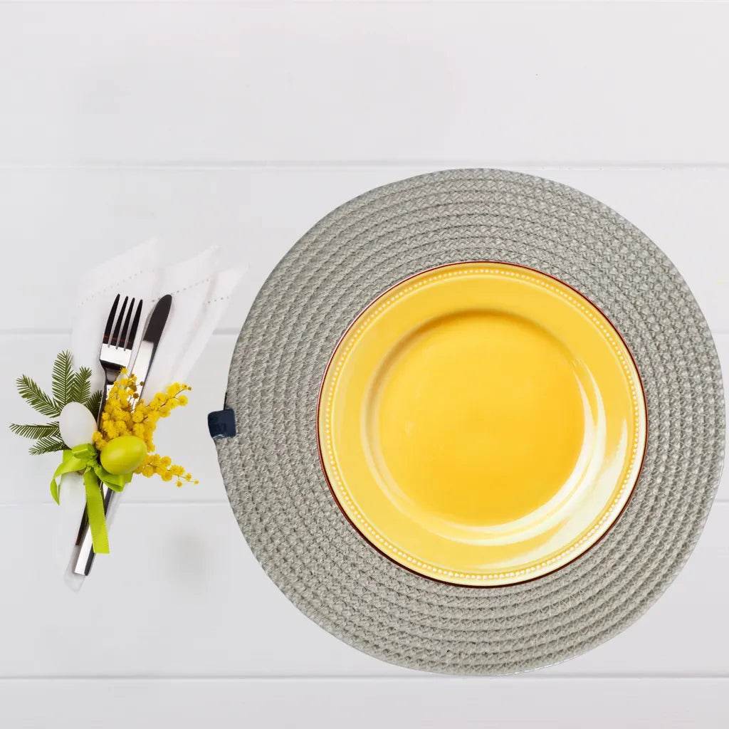 Supla Platzset – 4er & 6er Set | Abwischbar, Naturtöne, Dekorativ & Pflegeleicht