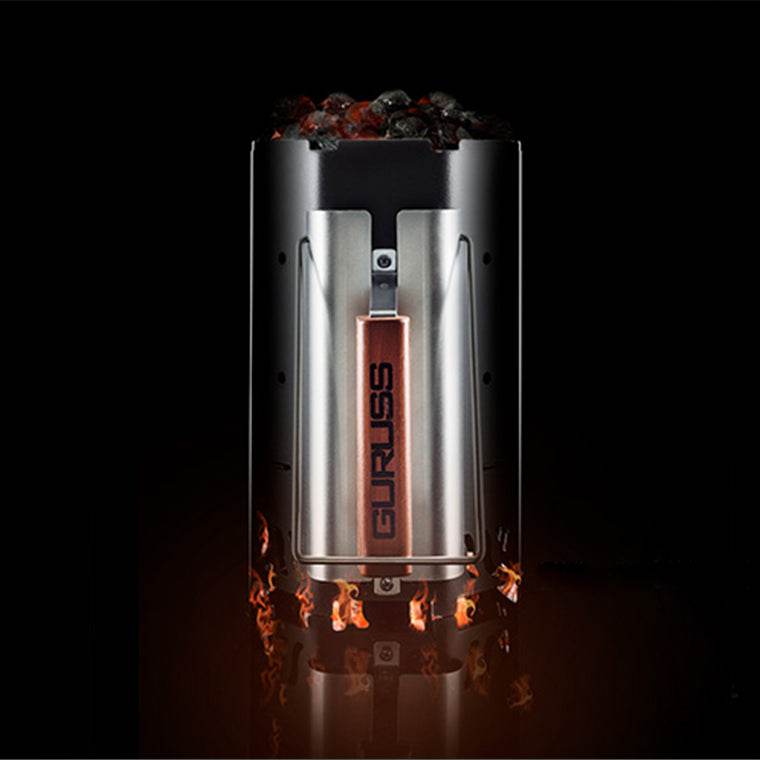 Guruss Anzündkamin - High Quality - Schnellkohleanzünder