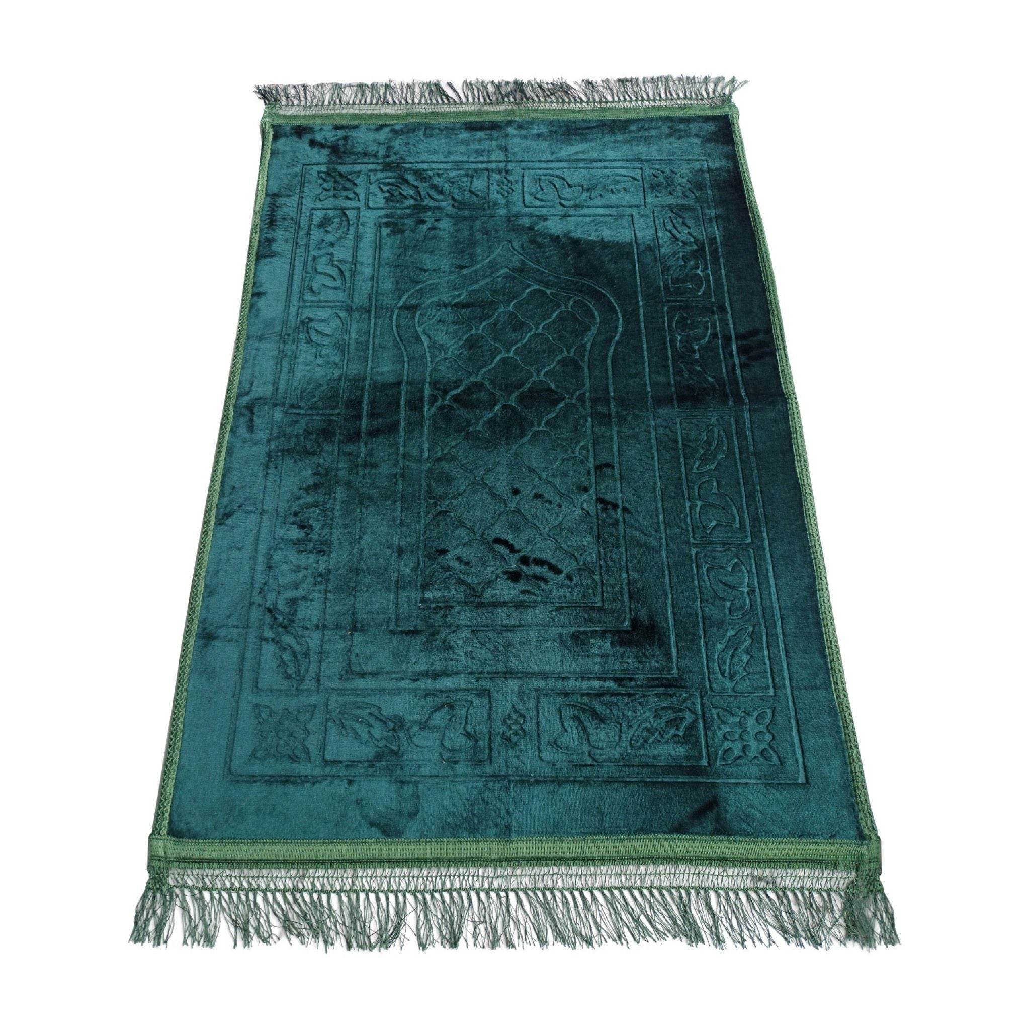 Hochwertiger Gebetsteppich – Rutschfest, Waschbar & Weich | Teppich für Männer, Frauen & Kinder