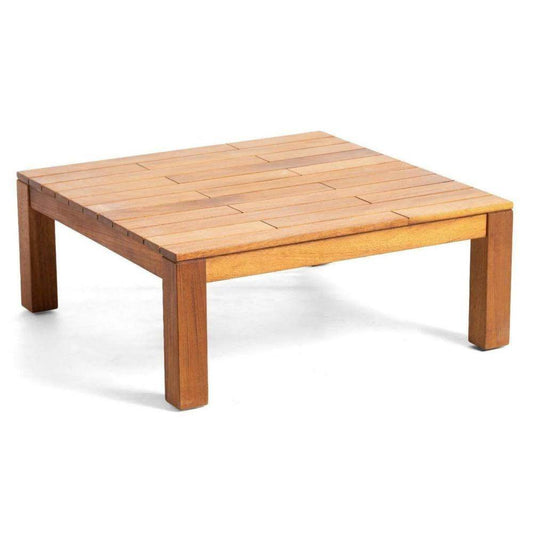 Gowoll Couchtisch Holz Wohnzimmertisch Rechtekig Langkawi Braun