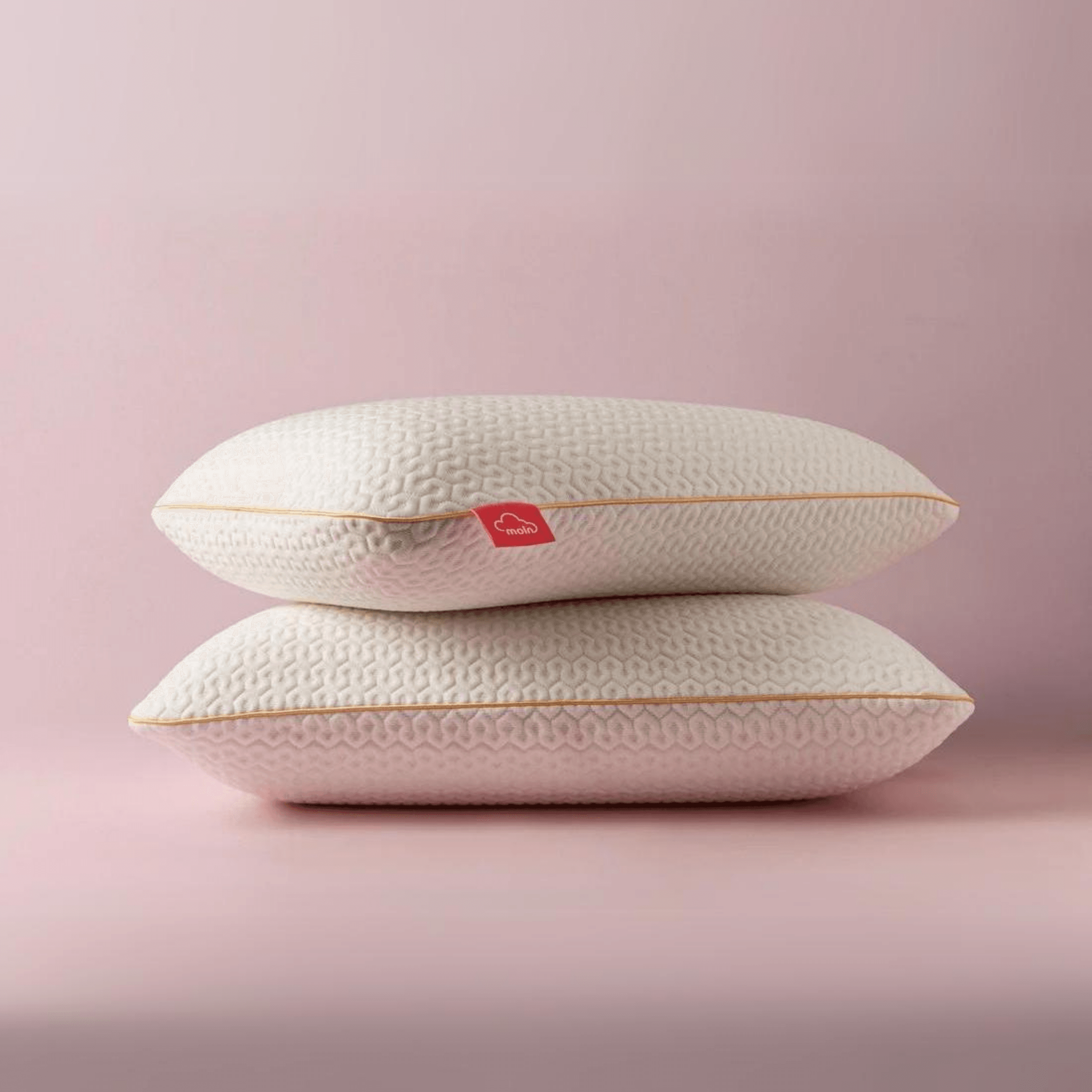 Moln Aircomfort Visco Nackenkissen | Ergonomisches Memory Foam Kissen mit Luftlöchern | 40x60+15 cm
