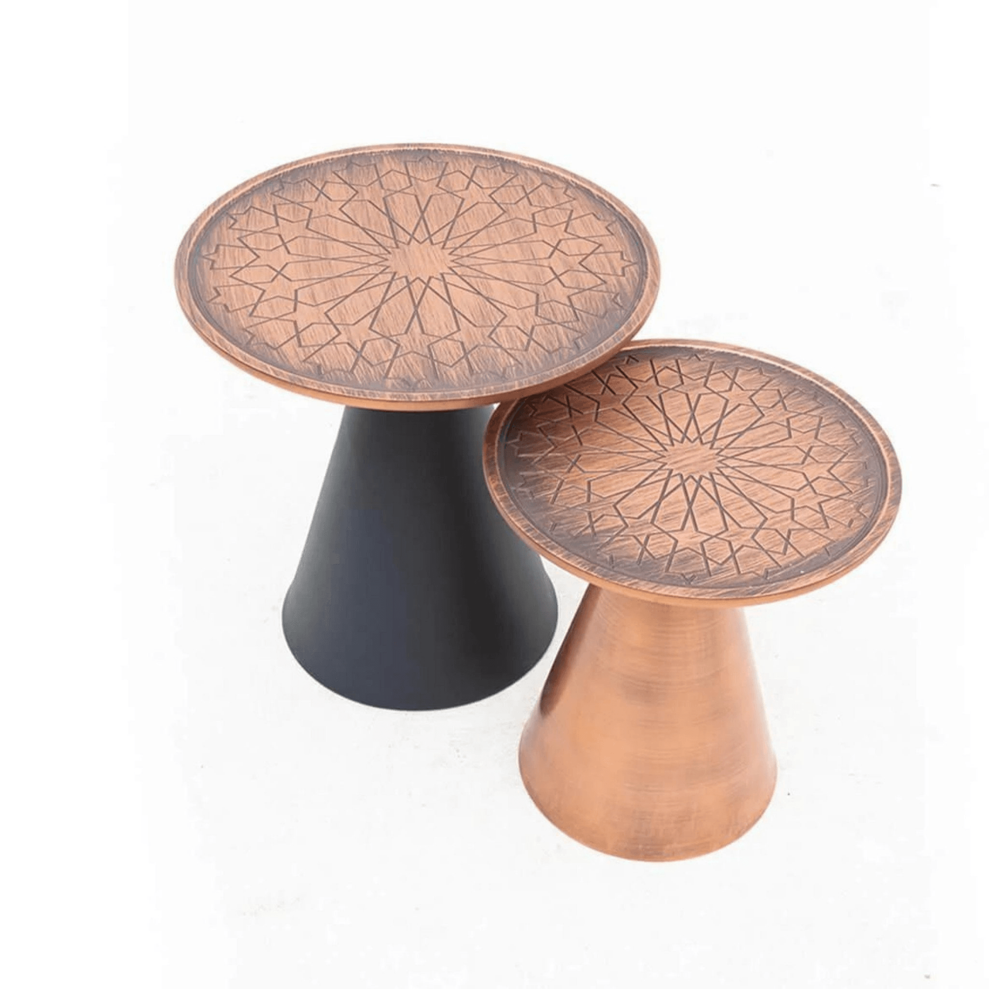 Beistelltisch Star 2er Set | Moderner Couchtisch mit ergonomischem Design & leichter Montage