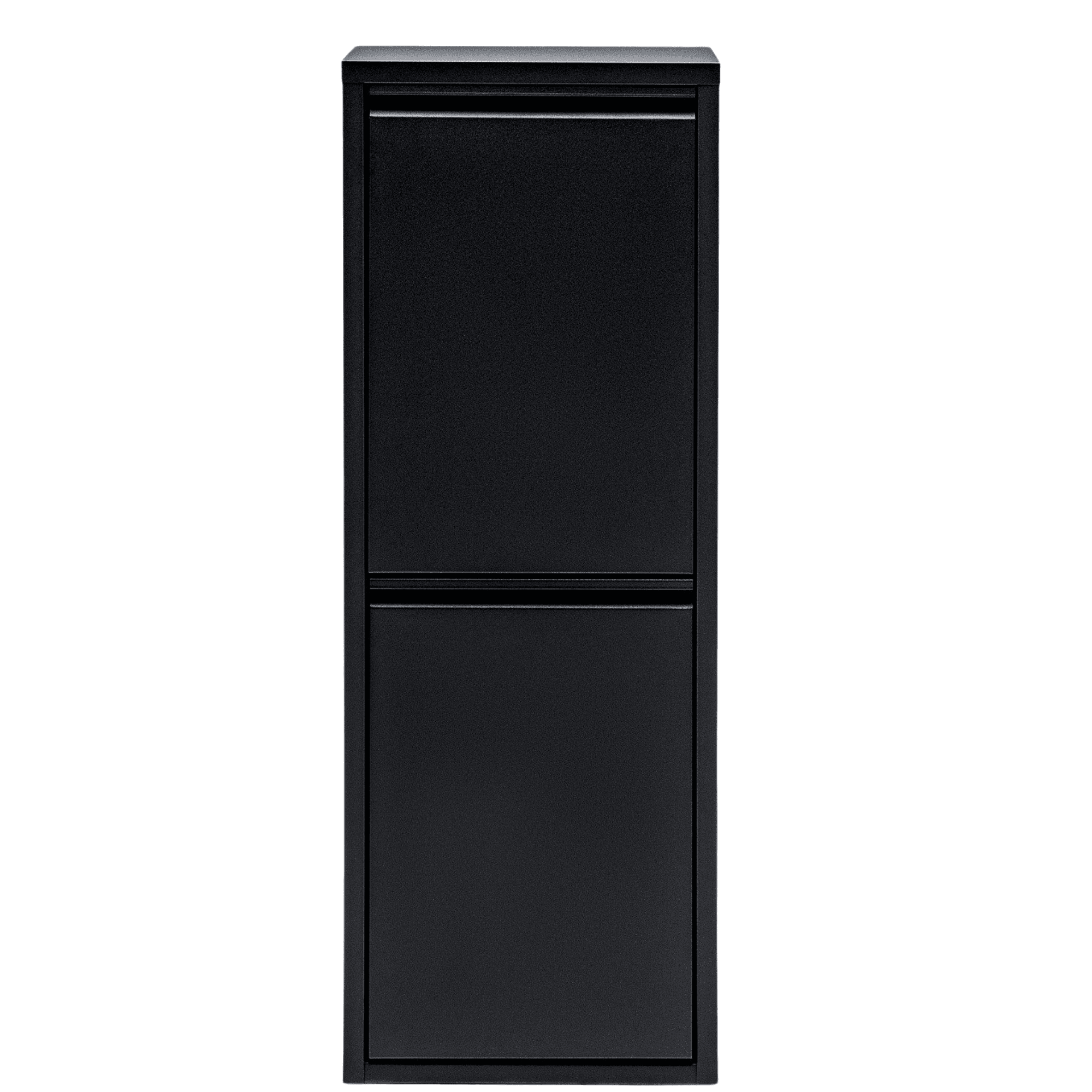 Gowoll Mülltrennsystem Mülltrennsystem 2-3-4 Fach Mülleimer Küche aus Metall Fleckenfest Wandmontage