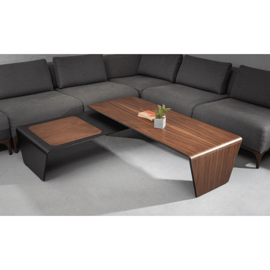 Couchtisch Modern Rechteckig Deko Wohnzimmertisch Braun
