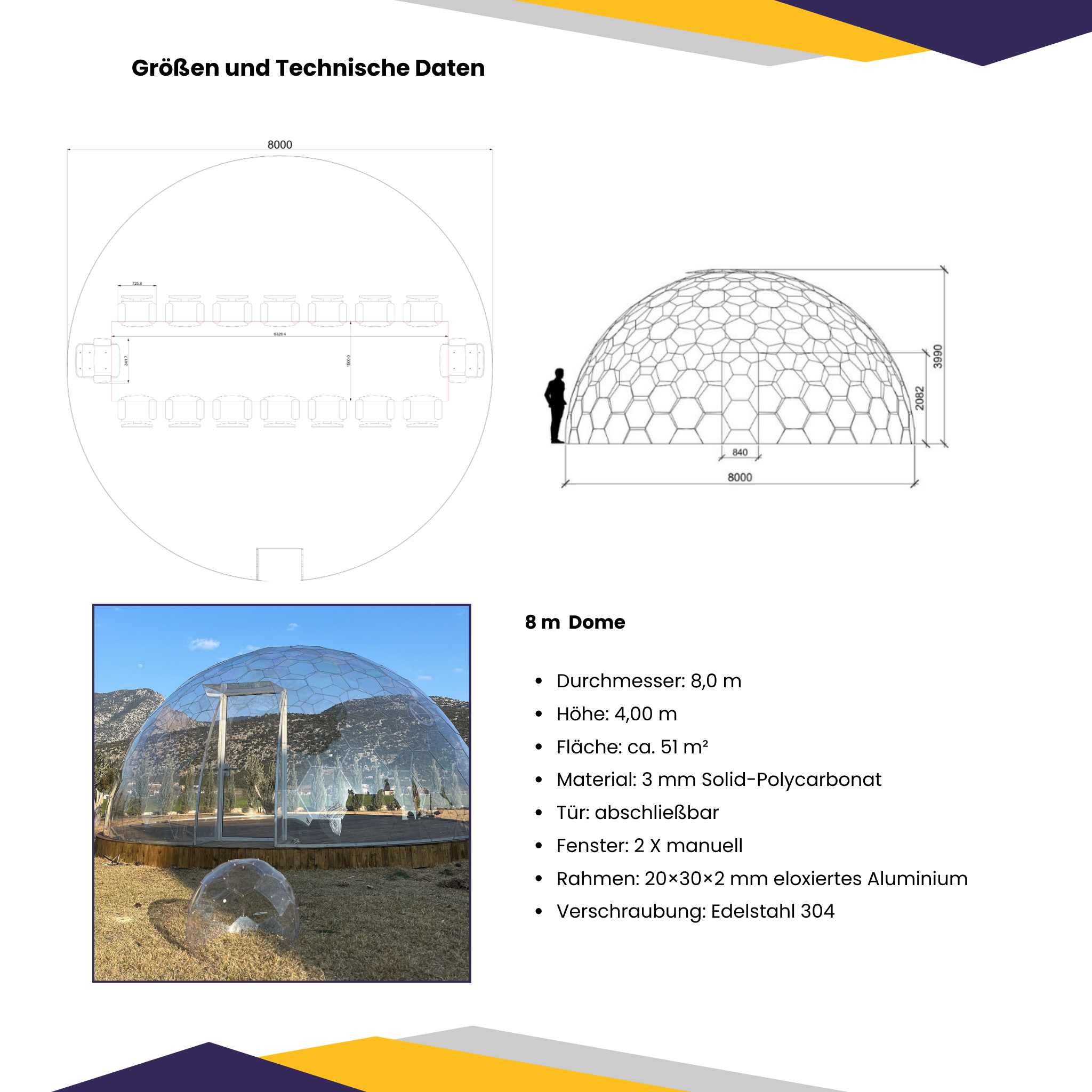Gowoll Garten-Kuppel