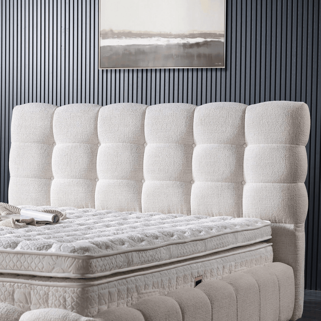 Armis Clouds Boxspringbett 160x200 mit Matratzen H2 Hartegrad