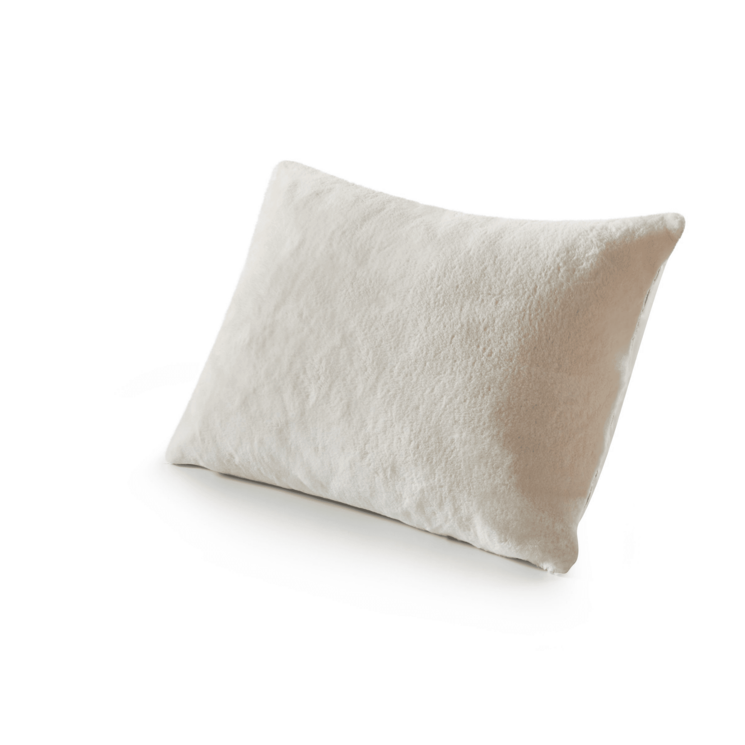 Gowoll Kaninchenfell kopfKissen | 50x70 Silikonfüllung Kissen