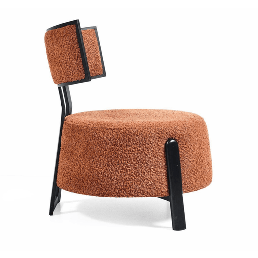Cocktailsessel Möbel Relaxsessel mit Bequemer Schaumstoff Orange