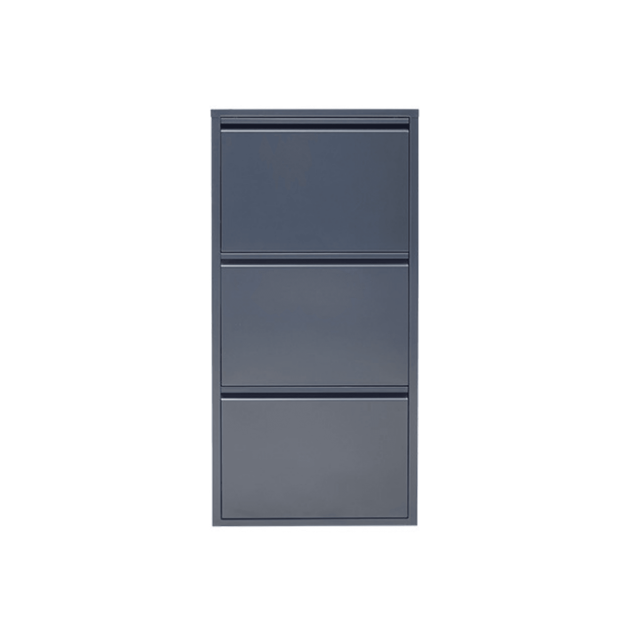 Gowoll Schuhschrank (3 Klappen Anthrazit)