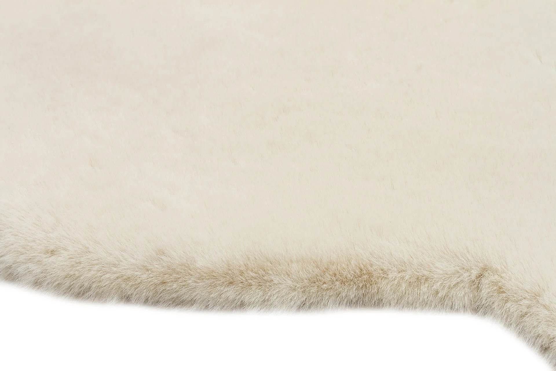 Kaninchenfellteppich Weich & Flauschig – 5 Farben, 2 Größen | Waschbar & Rutschfest