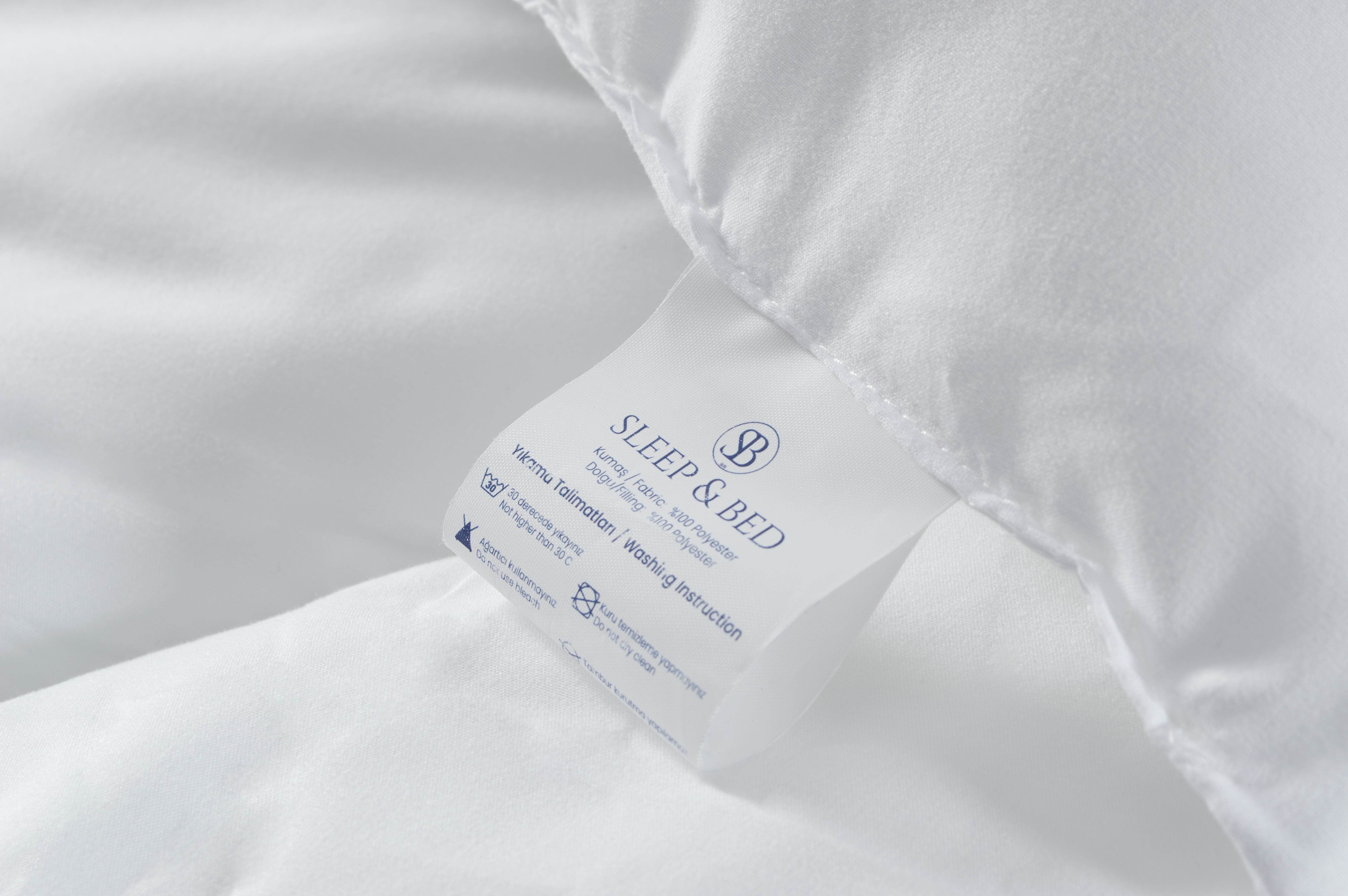 Lüxenlüxe 3-teiliges Matratzen Set mit Kissen & Bettdecke | Waschbar & Hygienisch | 90x190/200 cm