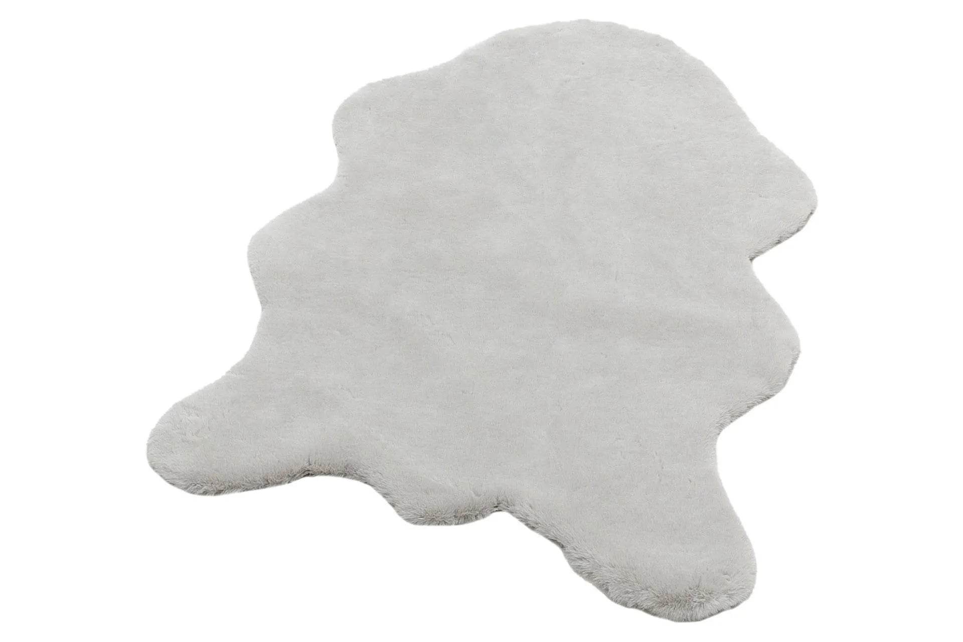 Kaninchenfellteppich Weich & Flauschig – 5 Farben, 2 Größen | Waschbar & Rutschfest