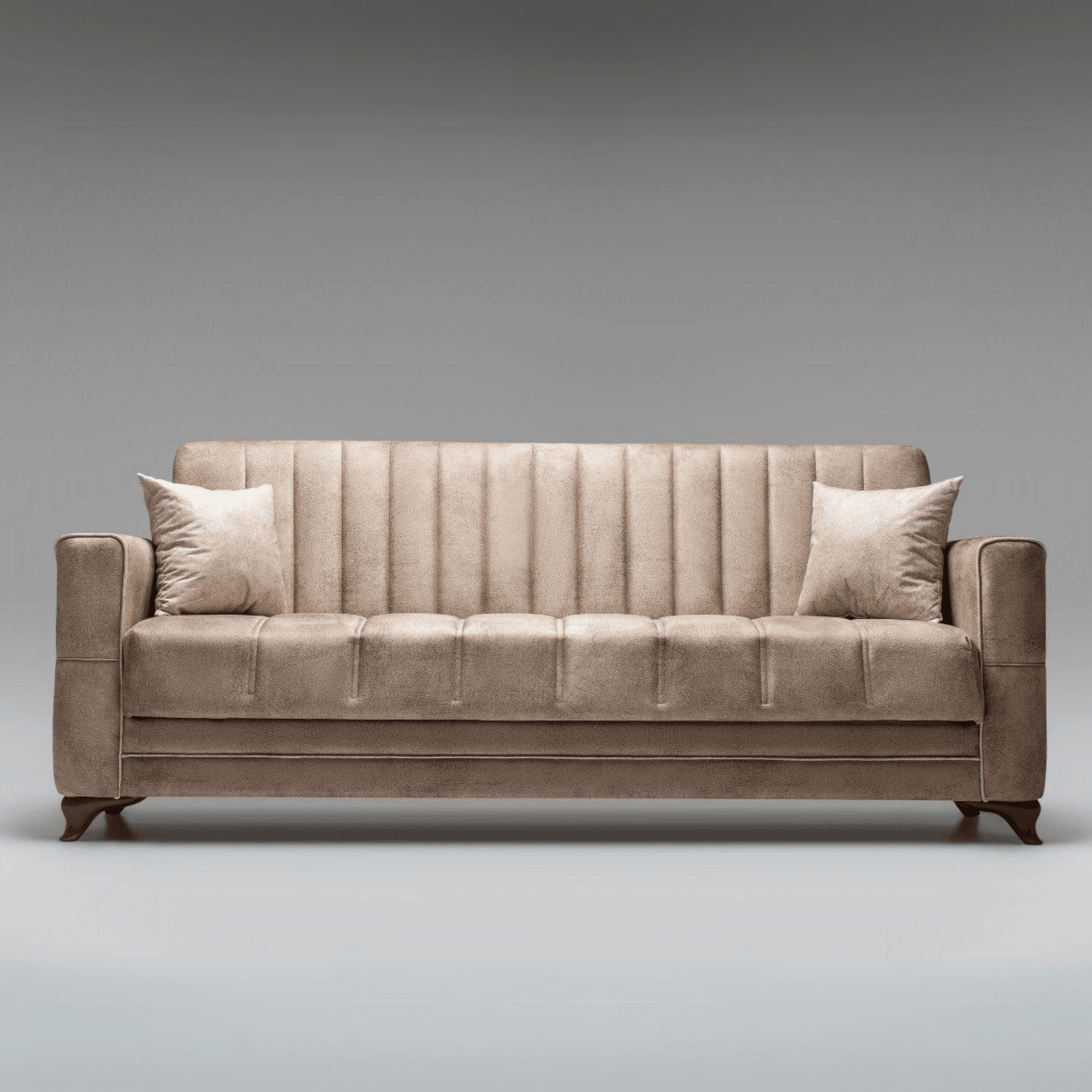 Gowoll 3-Sitzer Schlafsofa mit Schlaffunktion & Stauraum – Modell Perle