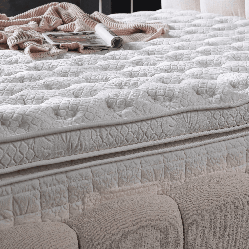 Armis Clouds Boxspringbett 160x200 mit Matratzen H2 Hartegrad