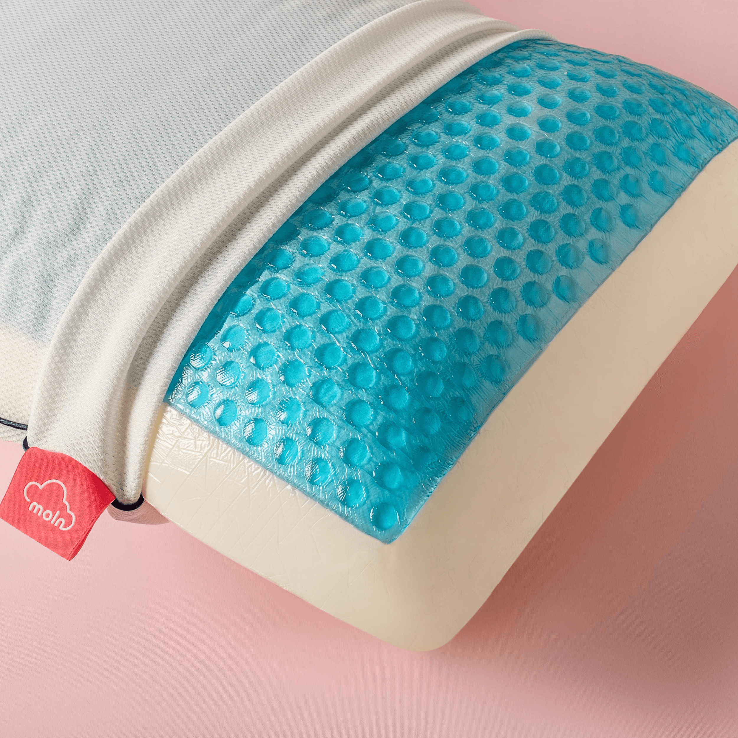 Moln Gelcell Visco Nackenstützkissen 40x60x15