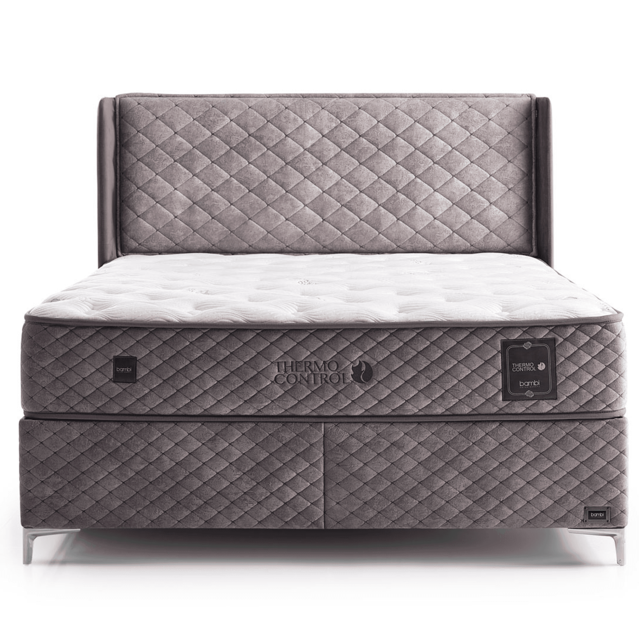 Thermo Control Boxspringbett mit Matratze & Bettkästen