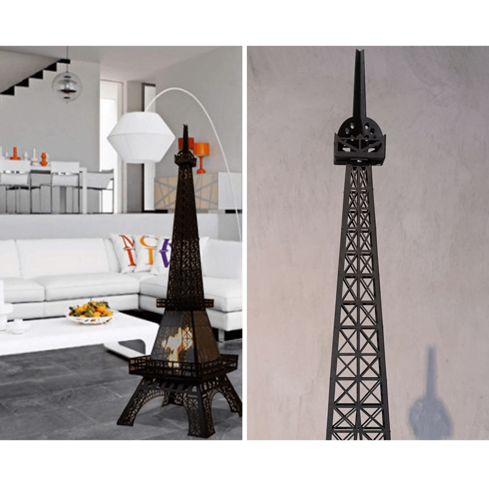 Korflame Eifelturm Tischkamin