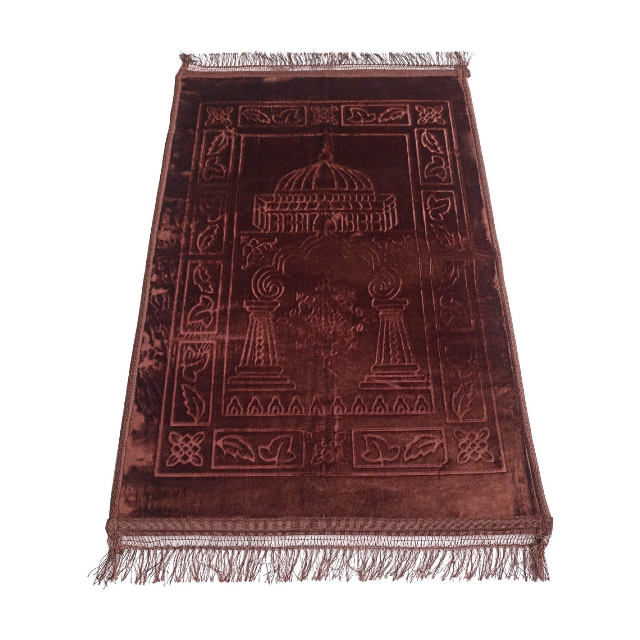 Hochwertiger Gebetsteppich – Rutschfest, Waschbar & Weich | Teppich für Männer, Frauen & Kinder