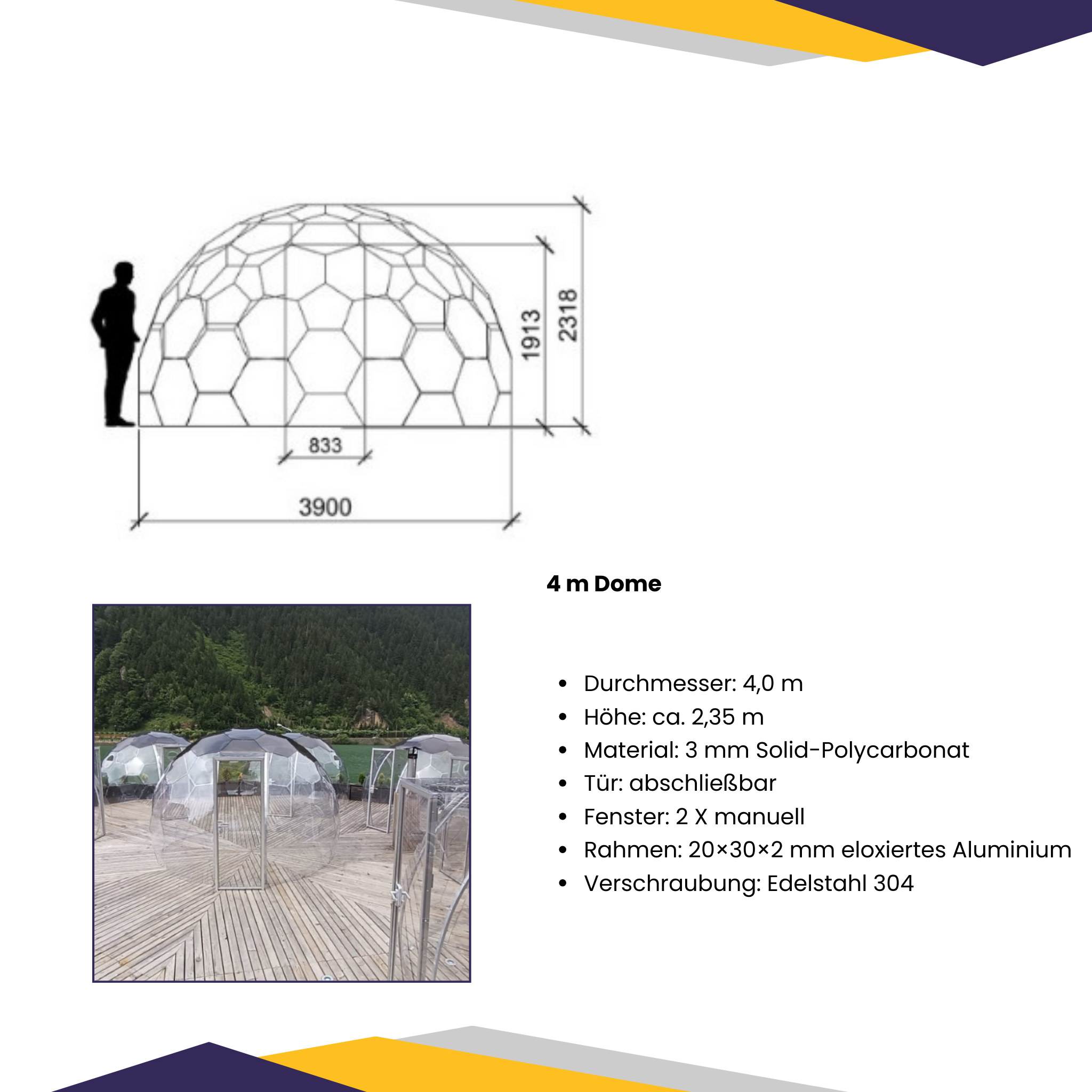 Gowoll Garten-Kuppel