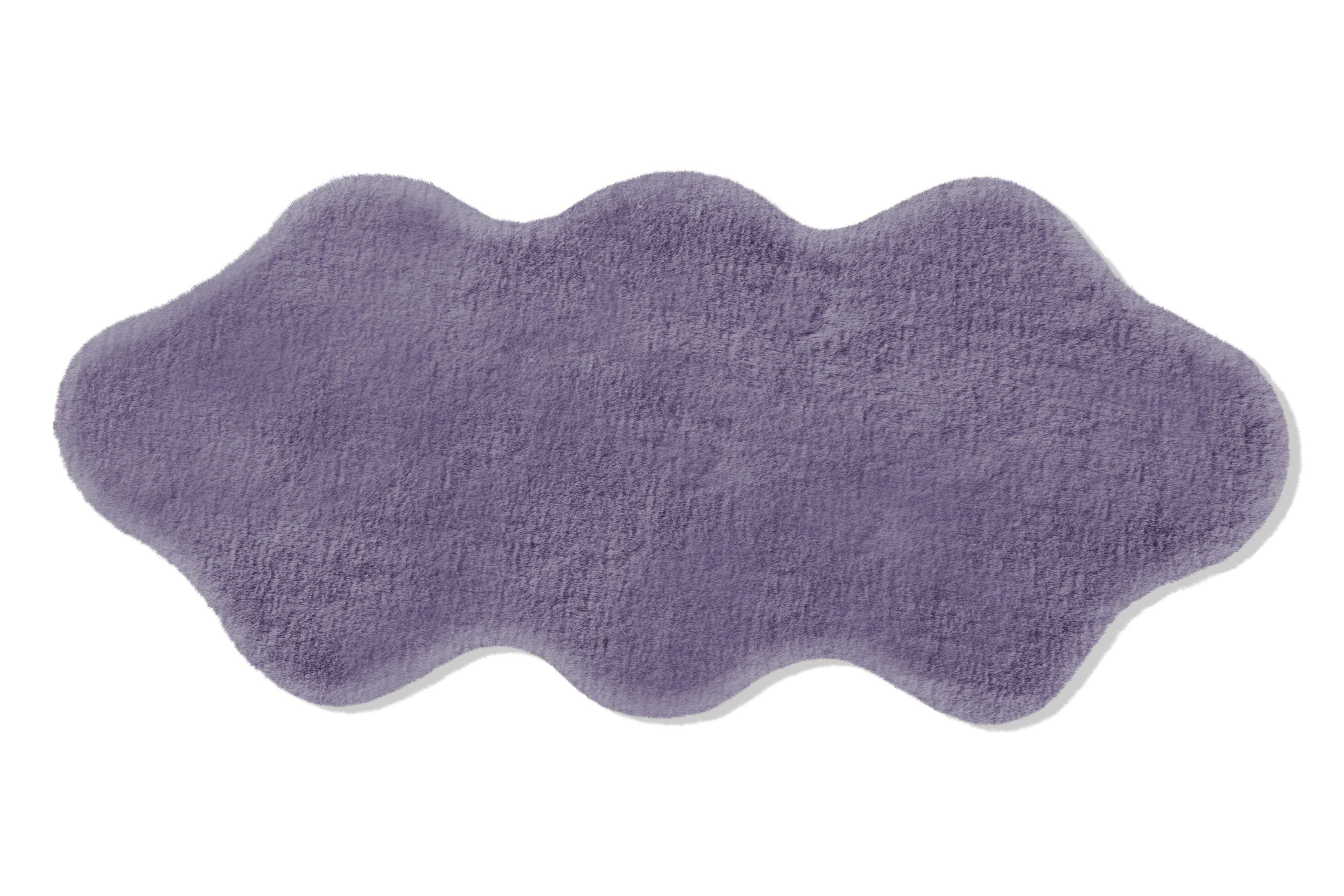 Kaninchenfellteppich Weich & Flauschig – 5 Farben, 2 Größen | Waschbar & Rutschfest