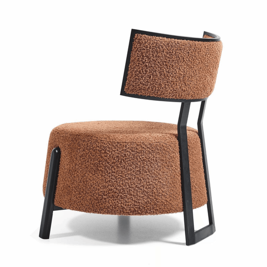 Cocktailsessel Möbel Relaxsessel mit Bequemer Schaumstoff Orange