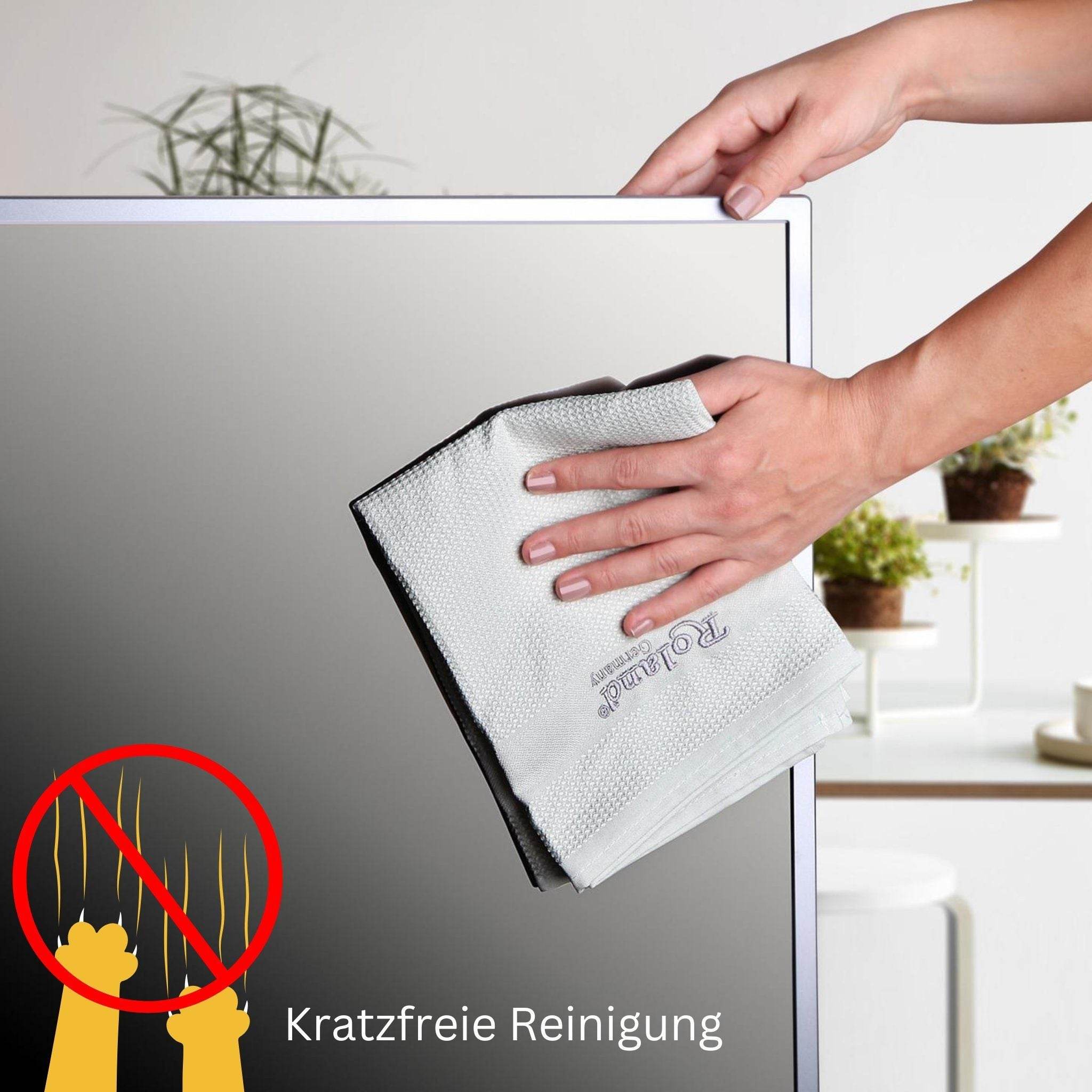 Roland Germany Mikrofaser Reinigungstücher 42×68 cm – 8 Stück