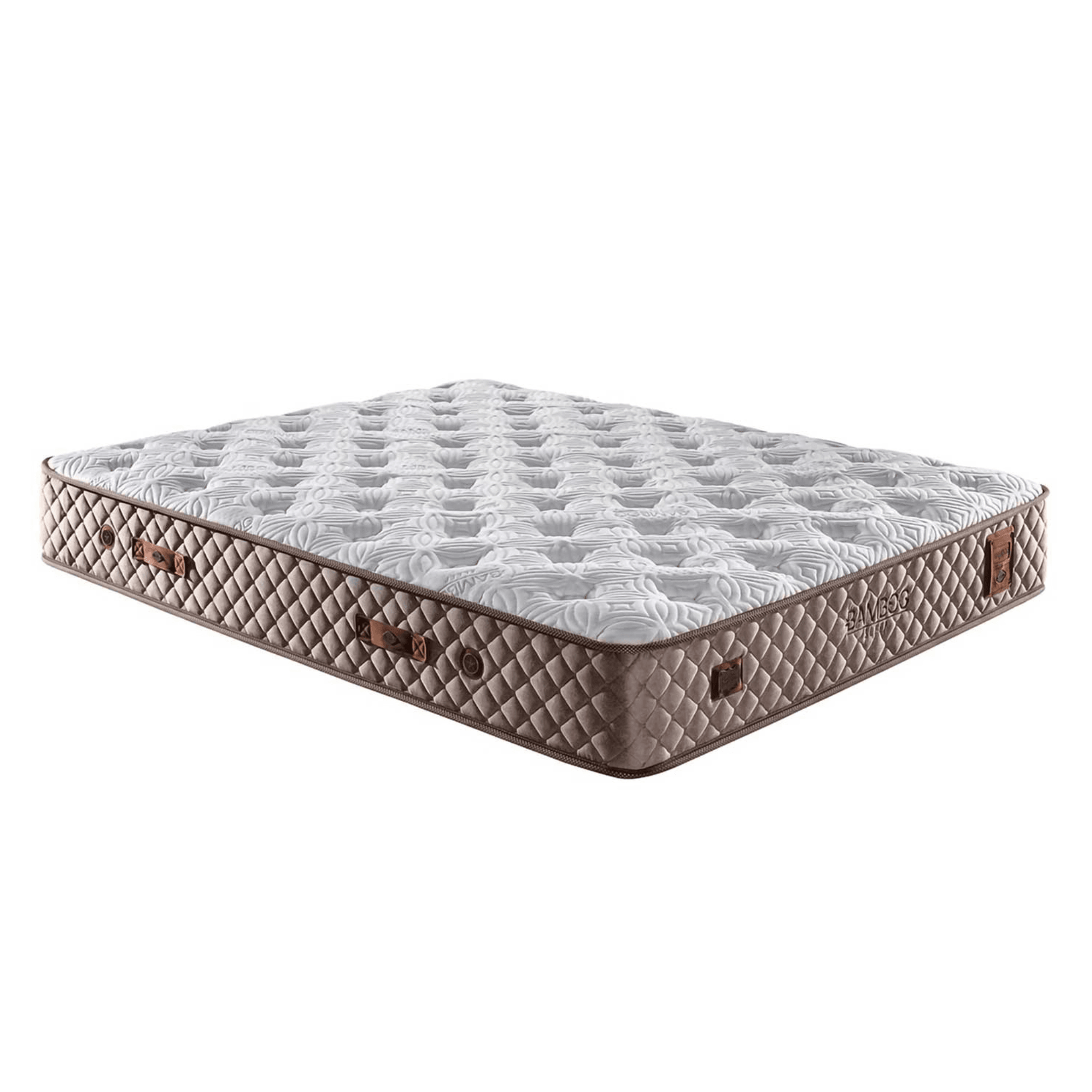 Bamboo Sleep Boxspringbett Set Schlafzimmer Set mit 7 Schichten Höhe 30 cm Matratze