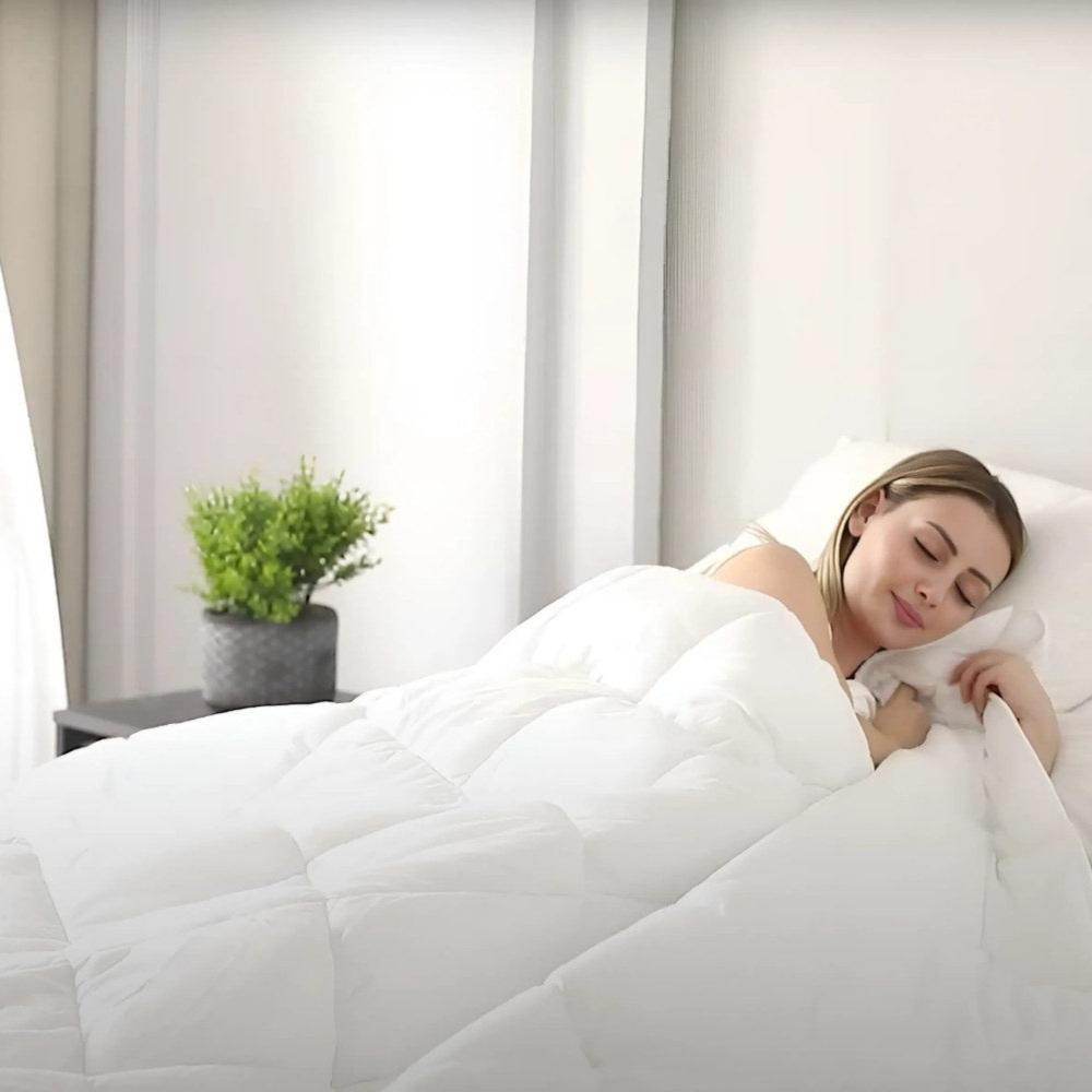 Microfaserbettdecke Bettdecke Ganzjahresdecke, 300 gsm Warme Bettdecke