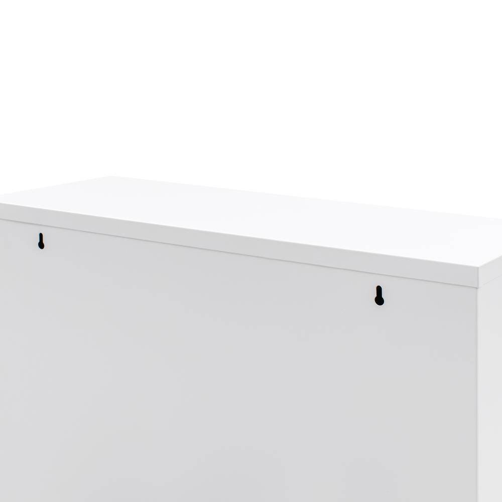 Gowoll Mülltrennsystem Mülltrennsystem 2-3-4 Fach Mülleimer Küche aus Metall Fleckenfest Wandmontage