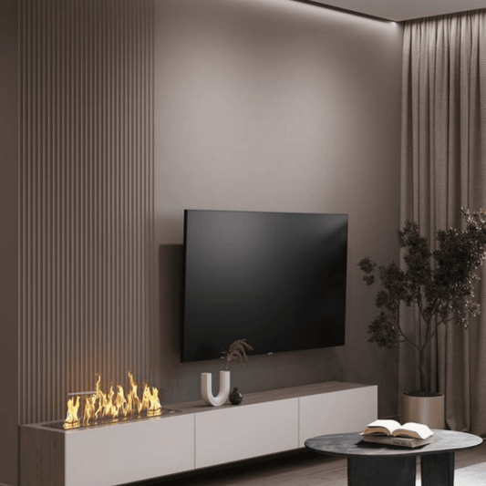 Korflame 90 cm Brennerloser Kamin
