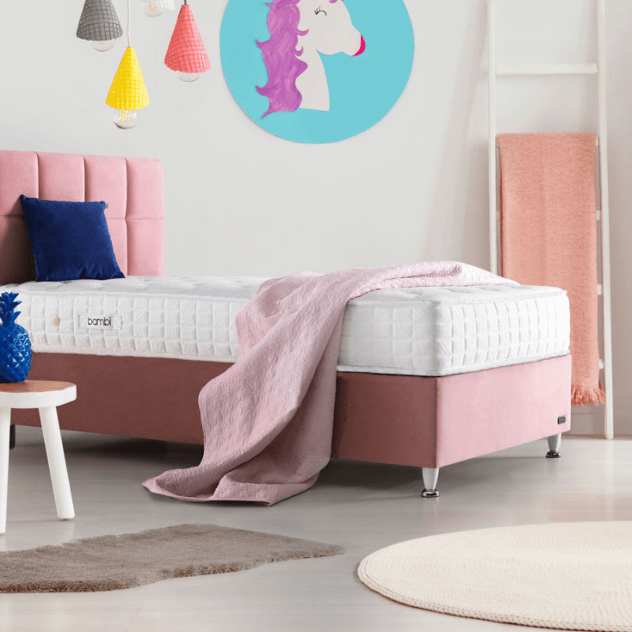 Bambi Golden Prime Boxspringbett Schlafzimmer Set