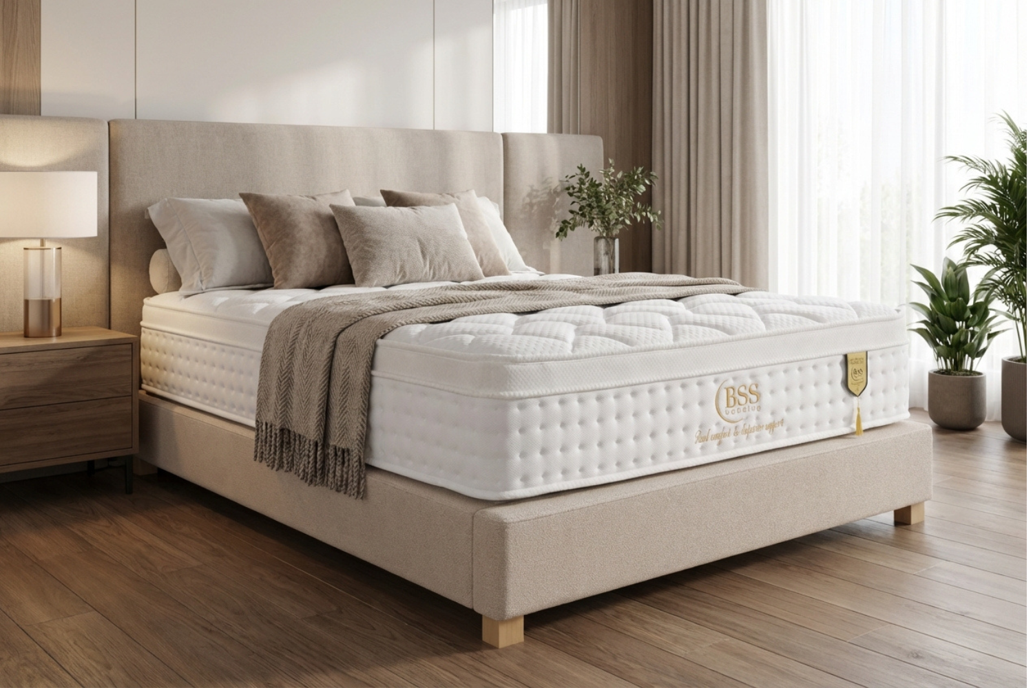 BSS BEDDING | SYDNEY ROOLPACK Matratze H3